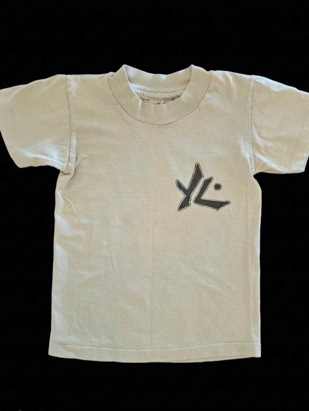 VTG 90s Rusty Surf Skate T-Shirt Youth S 6 Made in USA Single Stitch Faded Green